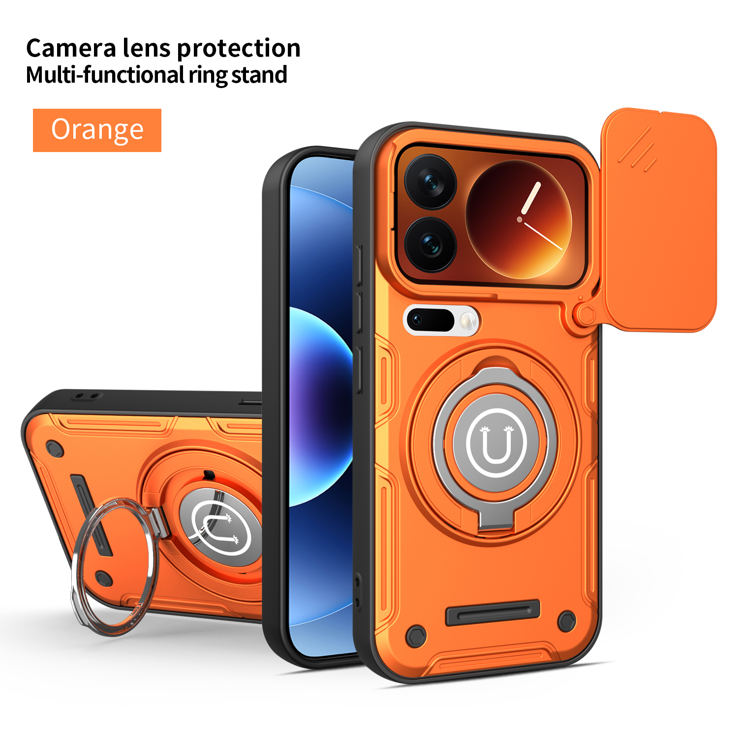 Kickstand Adjustable - Shockproof Phone Case For Xiaomi 17