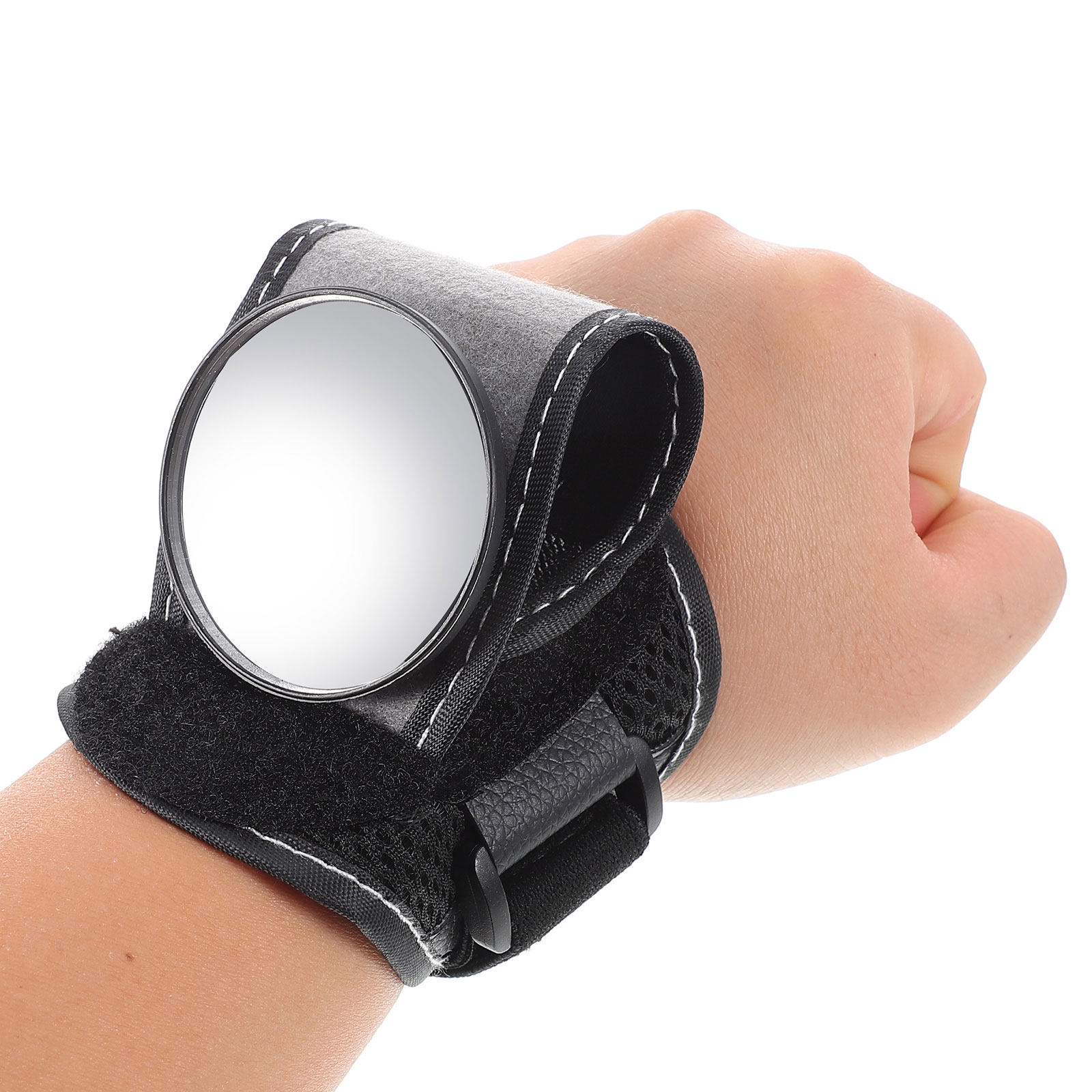Cycling Commute Gear - Cycling Rear View Mirror Wrist Mounted