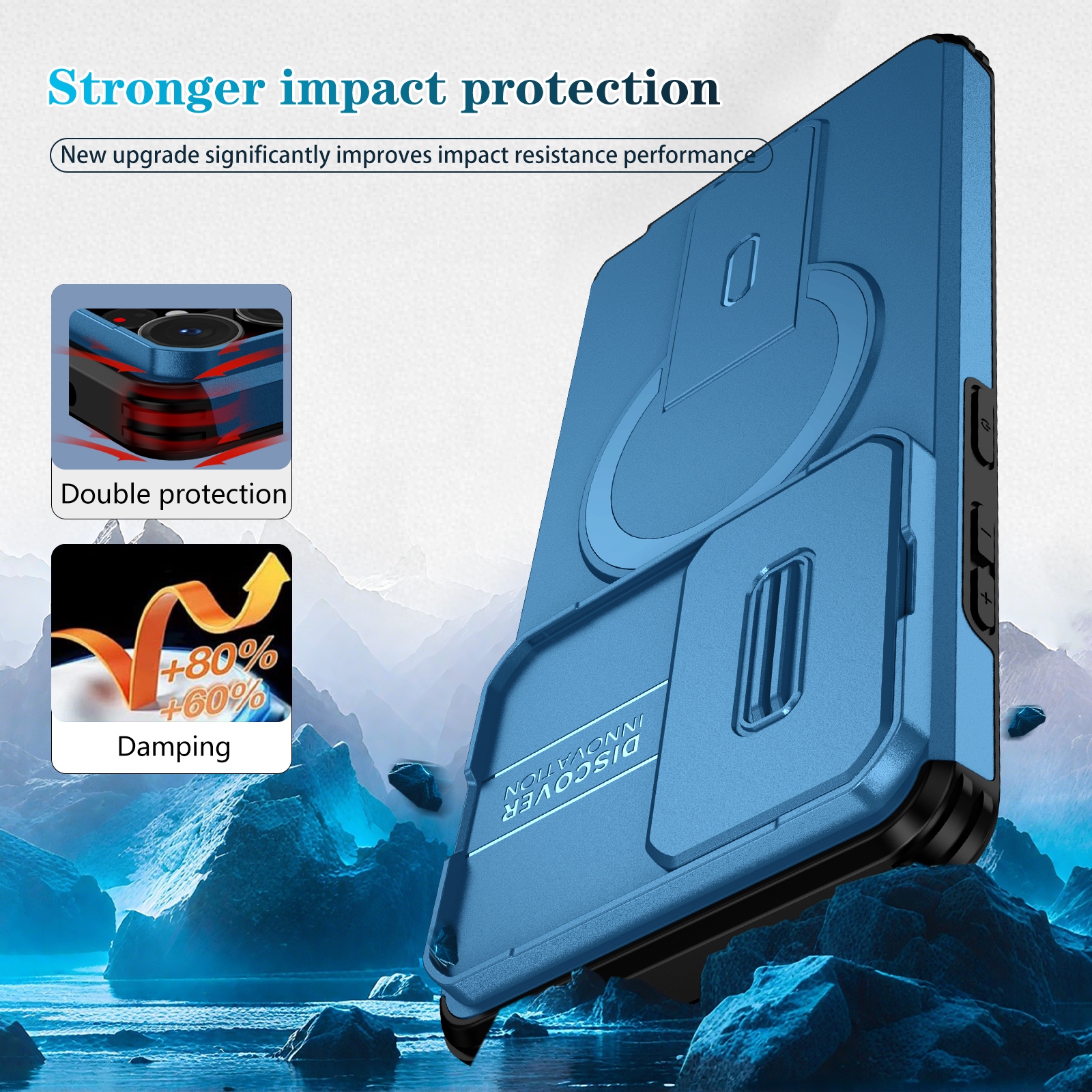 Lens Protect Camera Phone Case - Kickstand Adjustable 评论和价格
