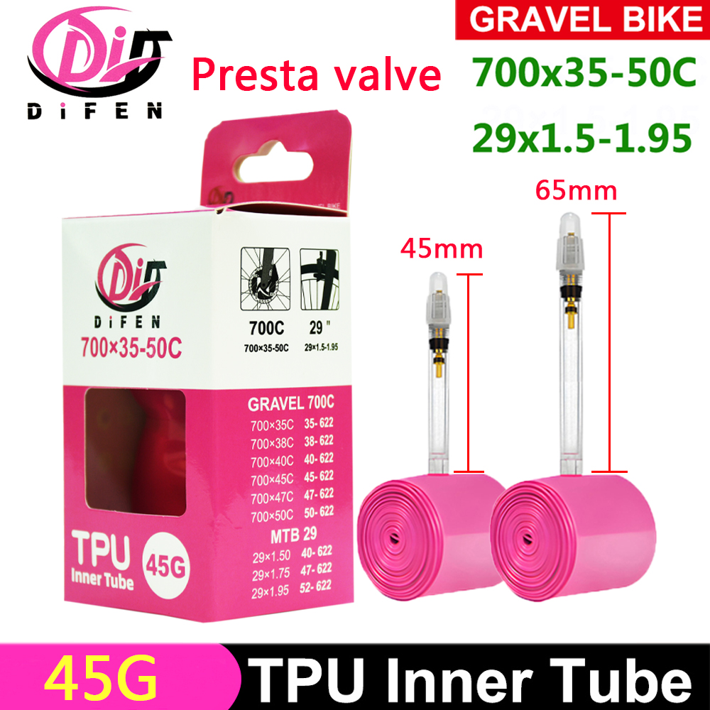 45G DiFen TPU Gravel Bicycle I - Inner Tube 700C 评论和价格