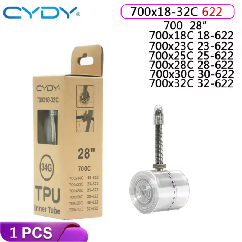 CYDY Road Bike TPU Inner Tube  - Inner Tube 700C 评论和价格