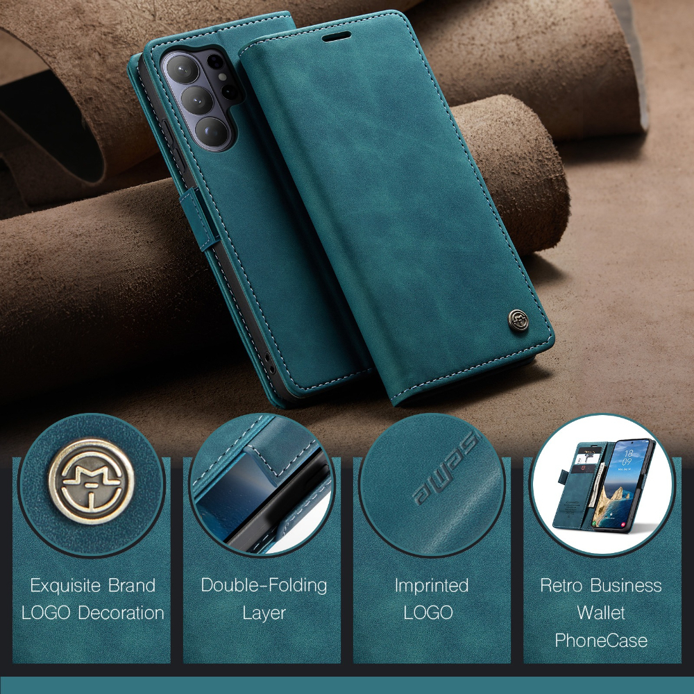 Flip Leather Case for Samsung  - Kickstand Adjustable 评论和价格