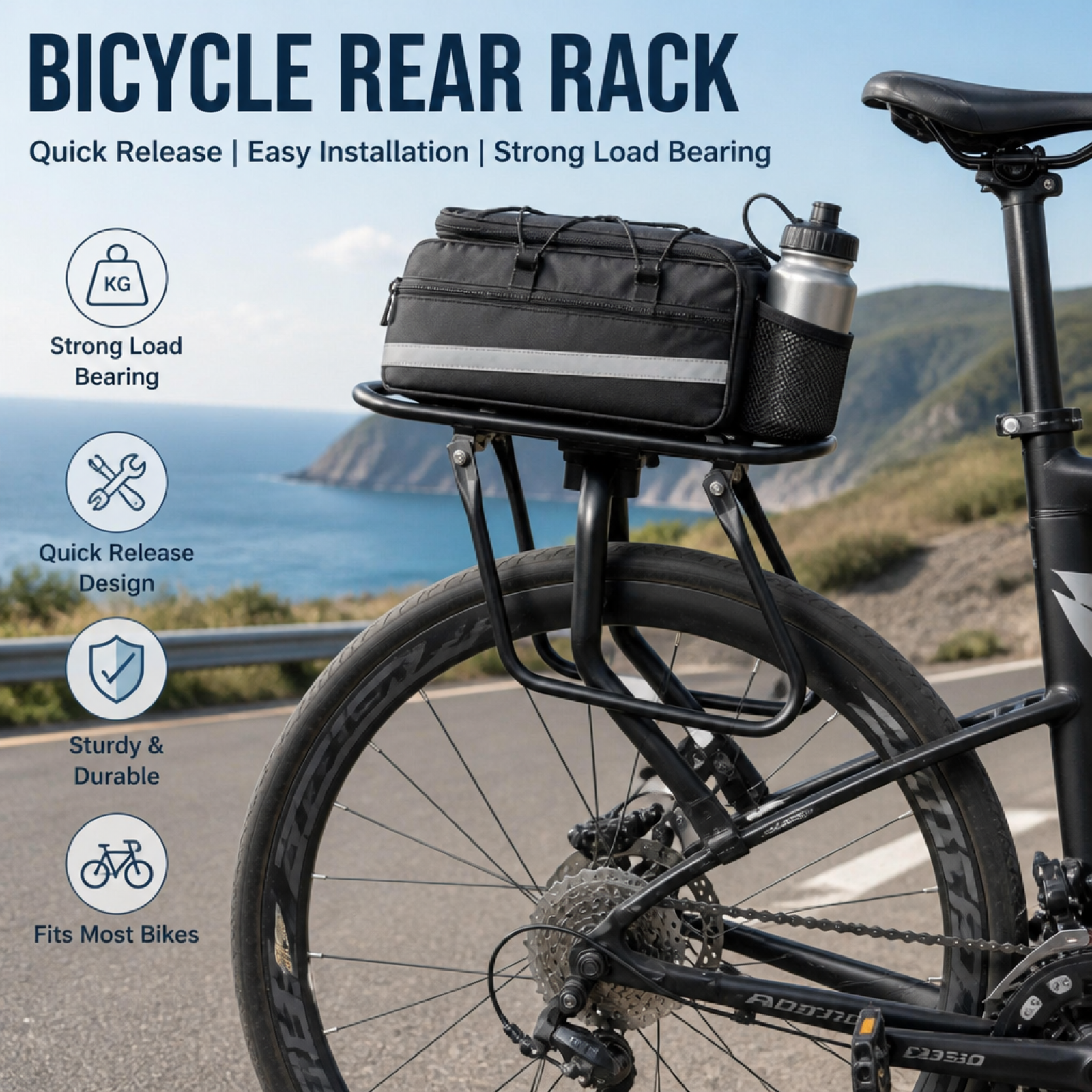 Quick Release Cycle Cargo Rack - Cycling Commute 评论和价格