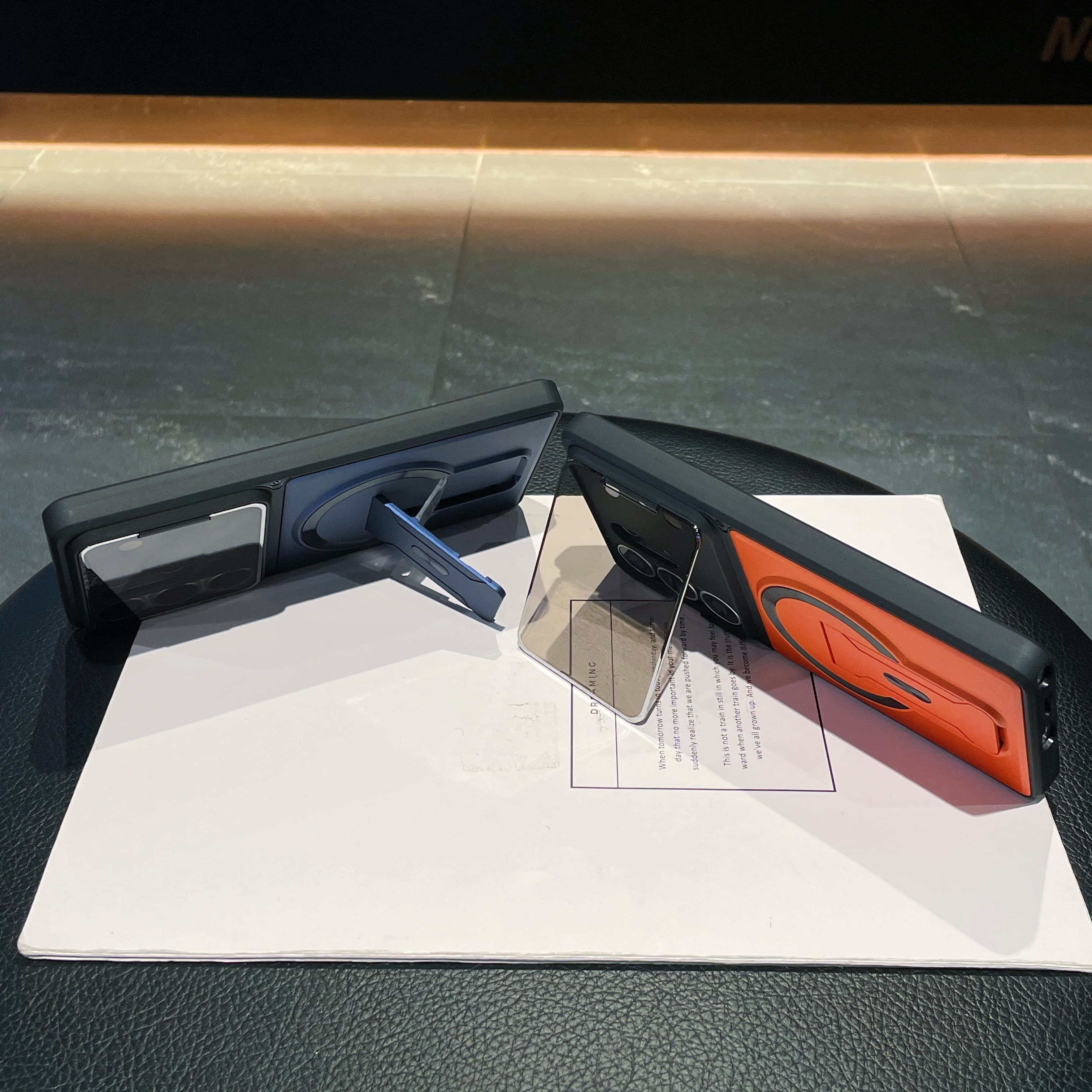 Luxury Invisible Mirror Protec - Kickstand Adjustable 评论和价格