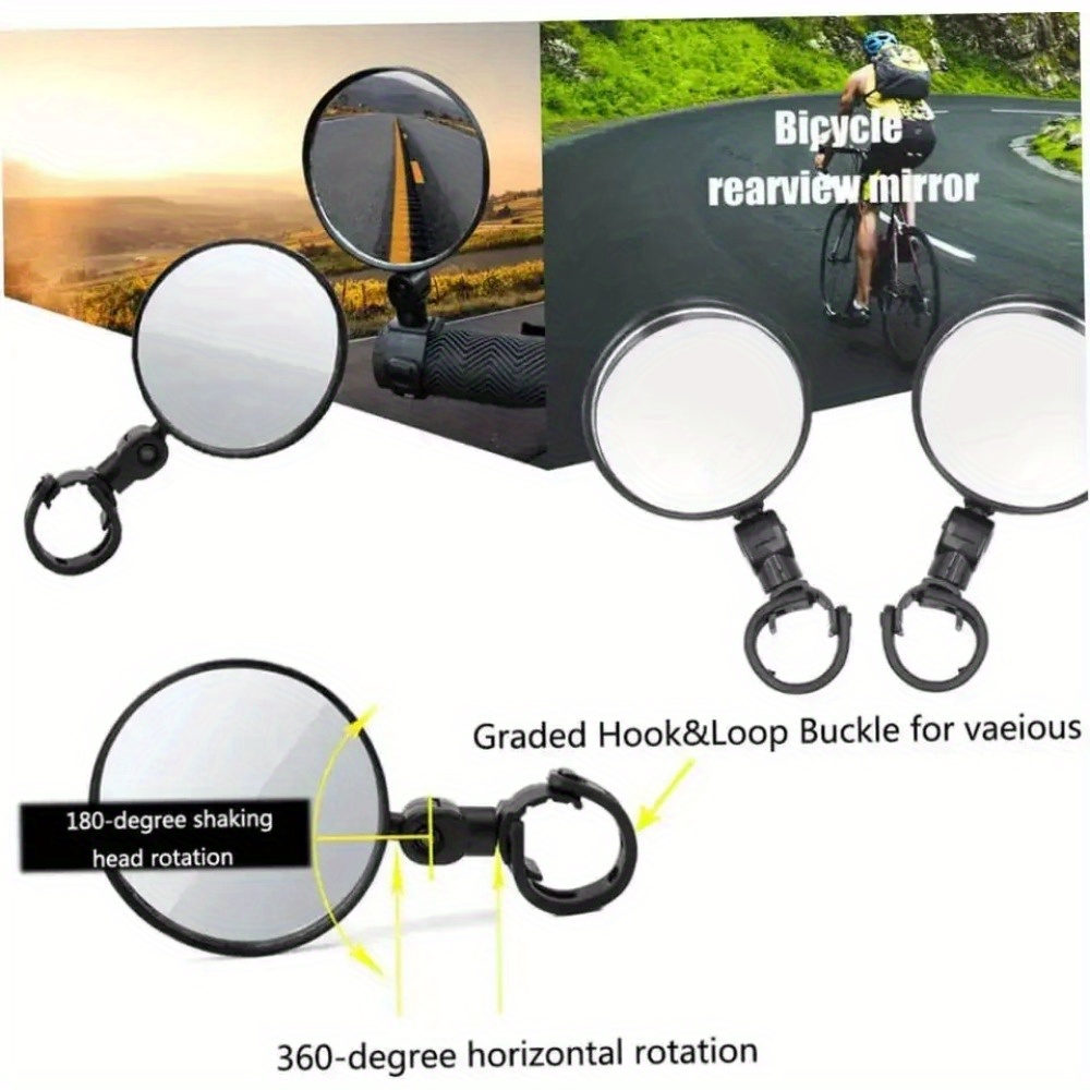 TOSUOD 1pc/1 Pair Universal Bi - Mirror Handlebar Convex 评论和价格