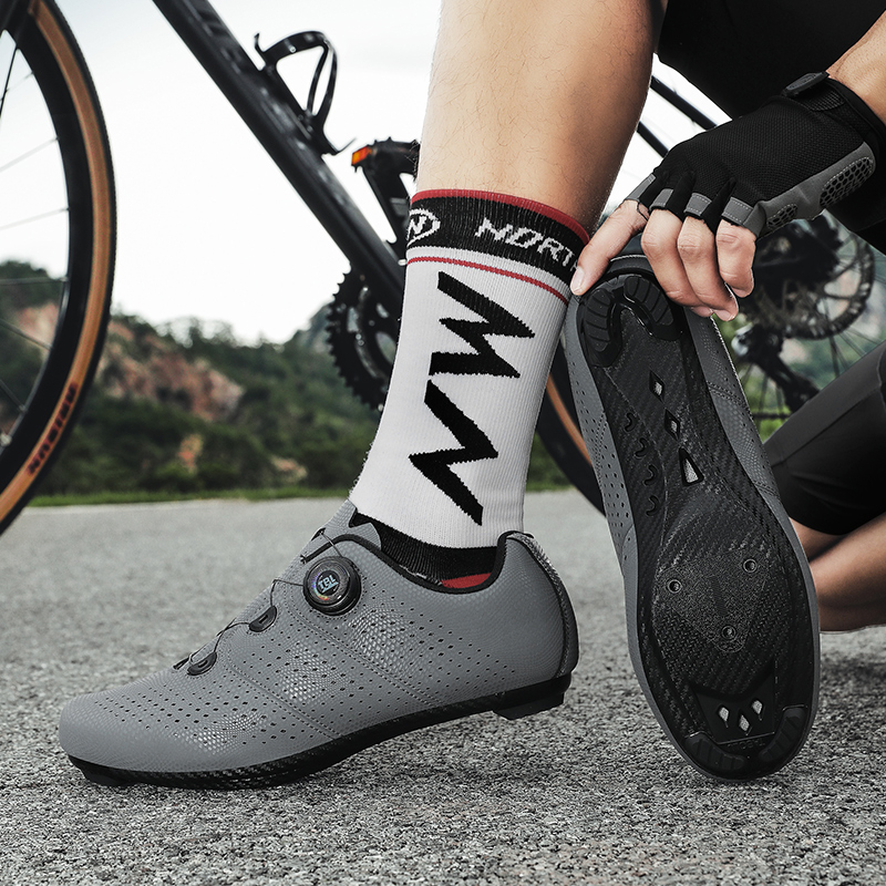 Road Cycling Shoes Men Gray T8 - Cycling Commuter Shoes 评论和价格