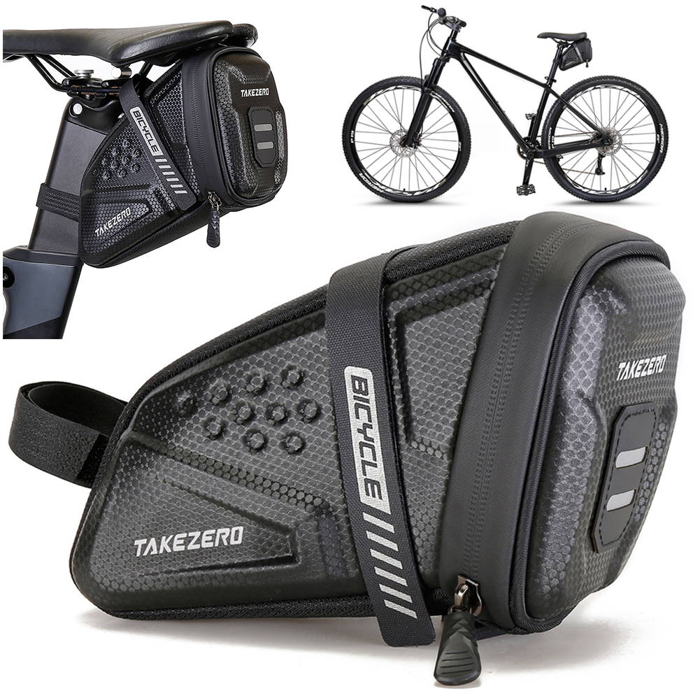 0.8/1/2/3/5L Bicycle Saddle Ba - Saddle Bag Under Seat 评论和价格