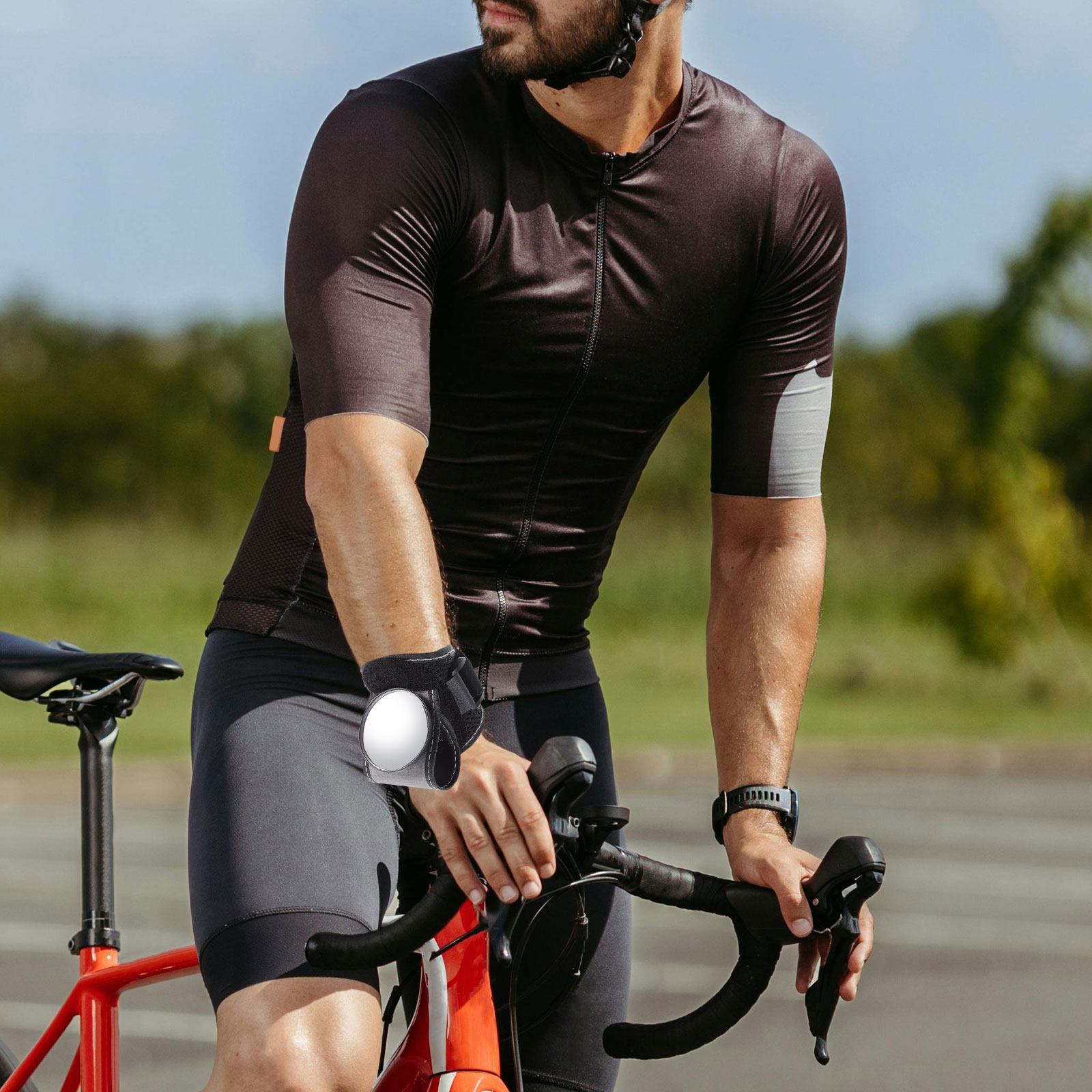 Cycling Rear View Mirror Wrist - Cycling Commute Gear 评论和价格
