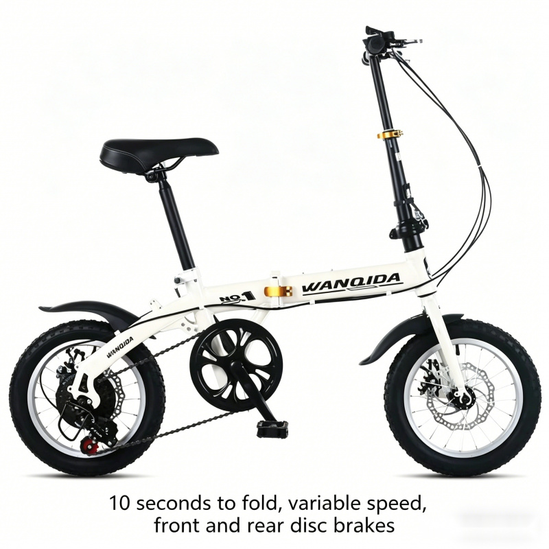 New 12 14 Inch Mini Folding Bi - Commuting With Bike 评论和价格