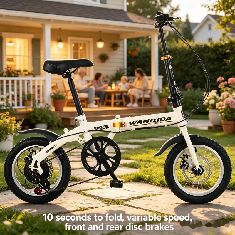New 12 14 Inch Mini Folding Bi - Commuting With Bike 评论和价格