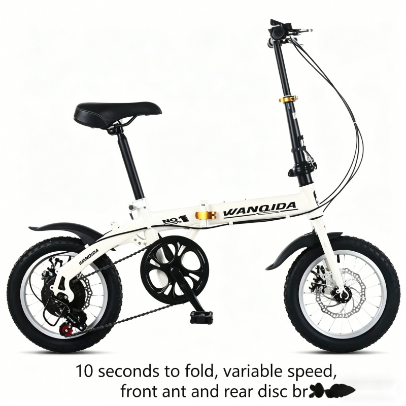 New 12 14 Inch Mini Folding Bi - Commuting With Bike 评论和价格