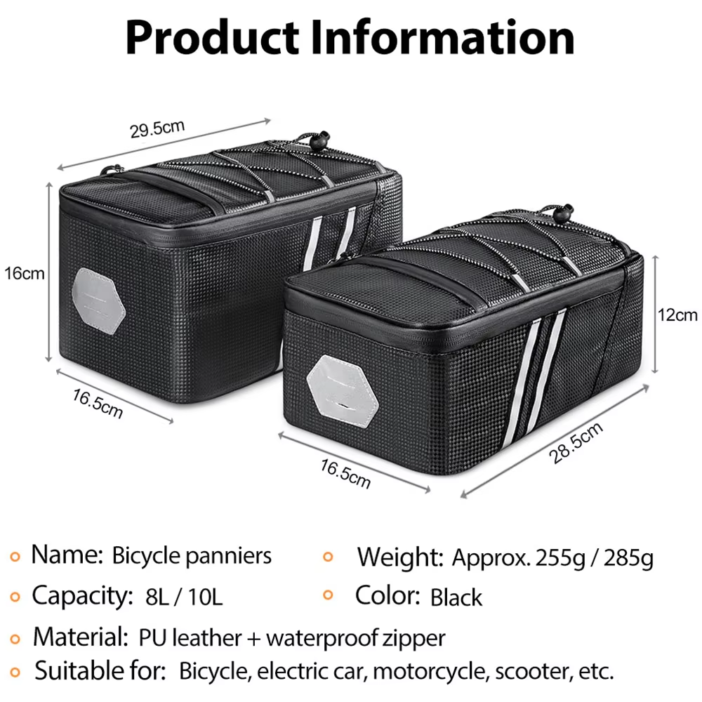 NEWBOLER 8L/10L Bicycle Rear S - Panniers Waterproof Rear 评论和价格