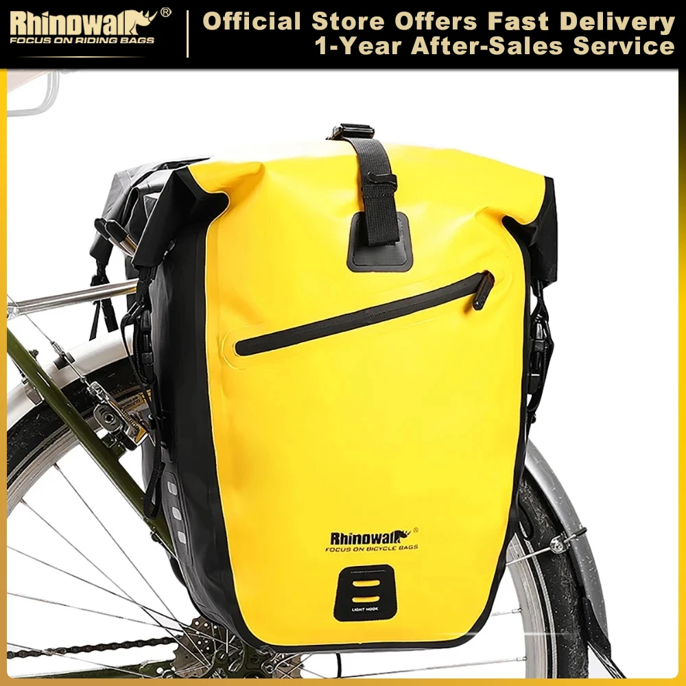 Rhinowalk Bike Pannier Bag Wat - Panniers Waterproof Rear 评论和价格