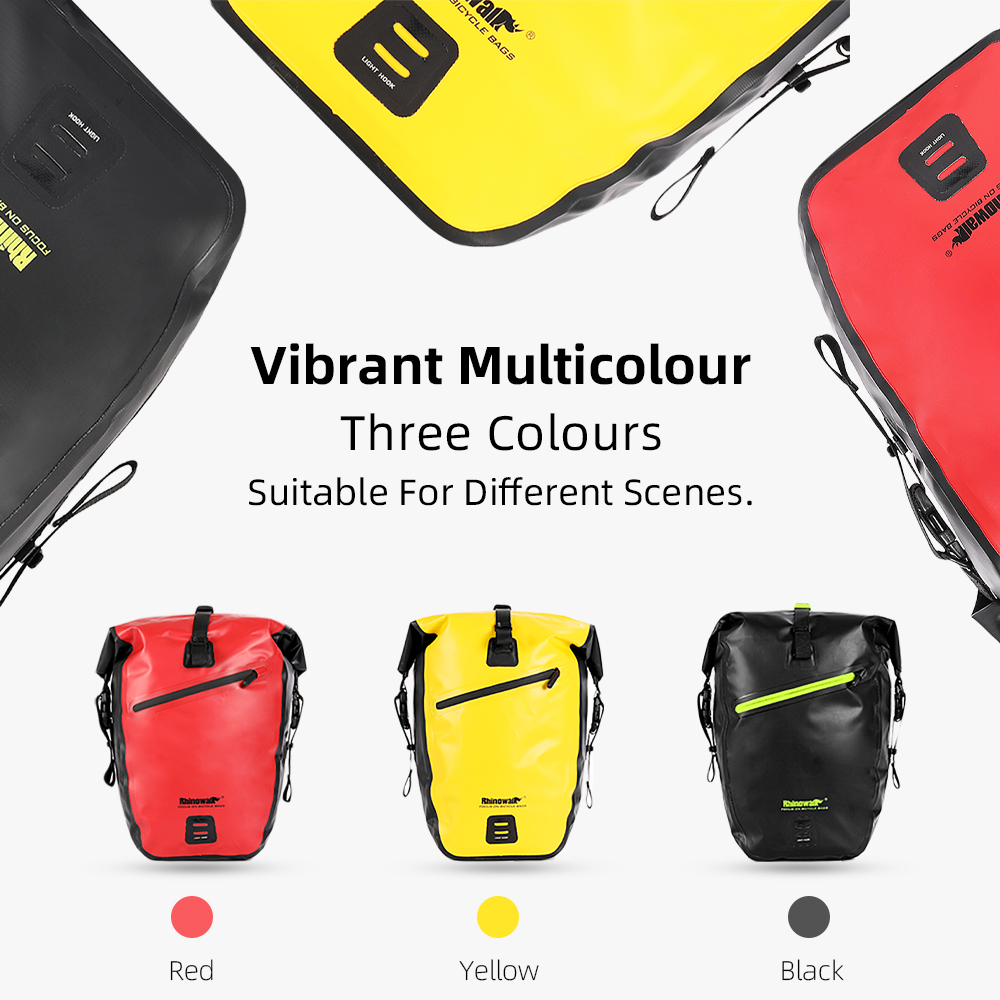 Rhinowalk Bike Pannier Bag Wat - Panniers Waterproof Rear 评论和价格