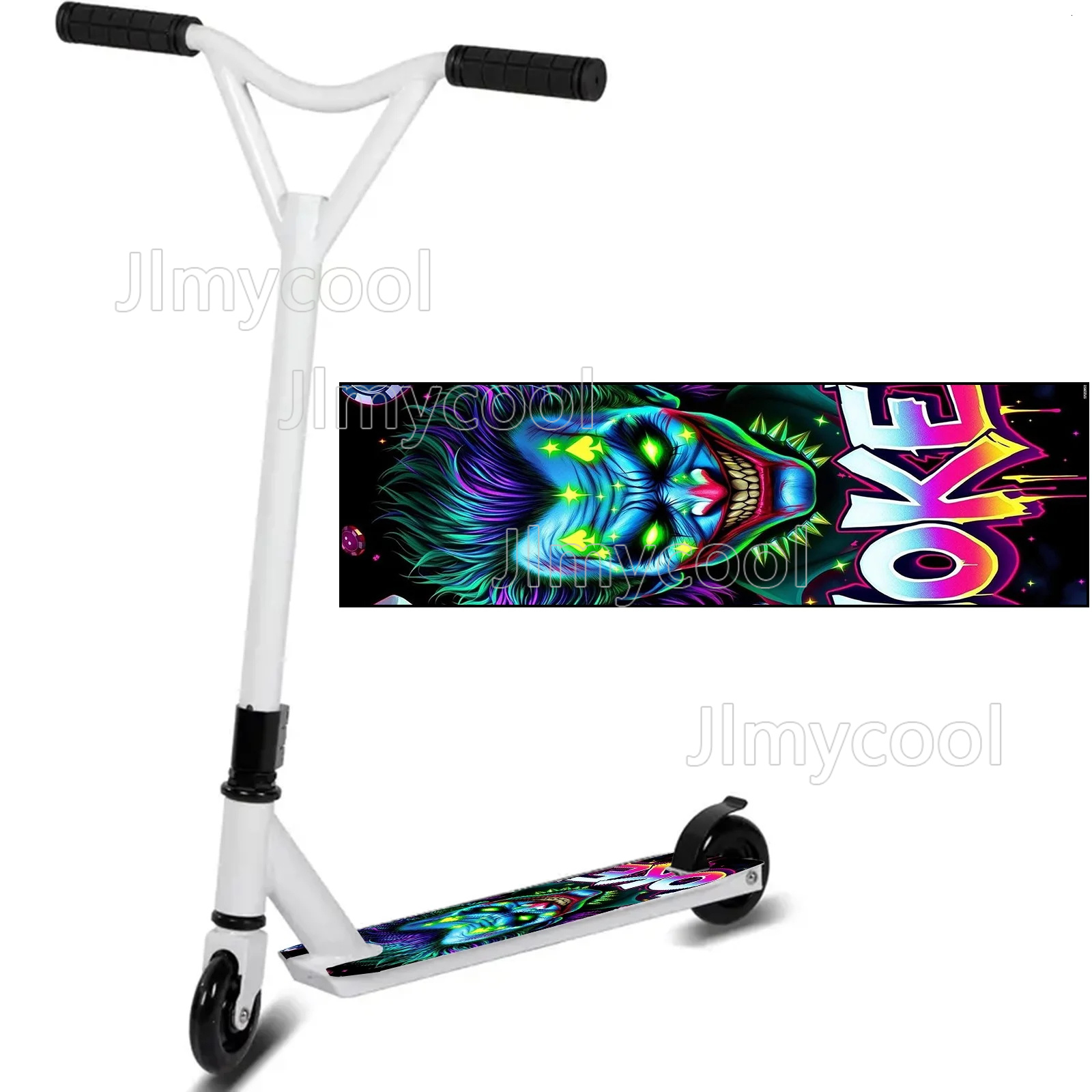 Anime Colourful Skateboard Sti - Commuting With Bike 评论和价格
