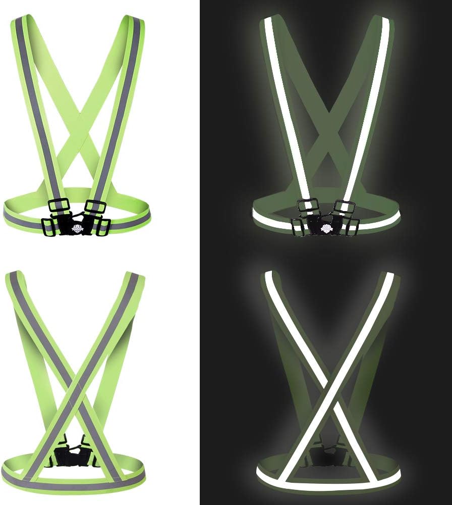 10 Pack High Visibility Safety - Reflective Vest Cycling 评论和价格