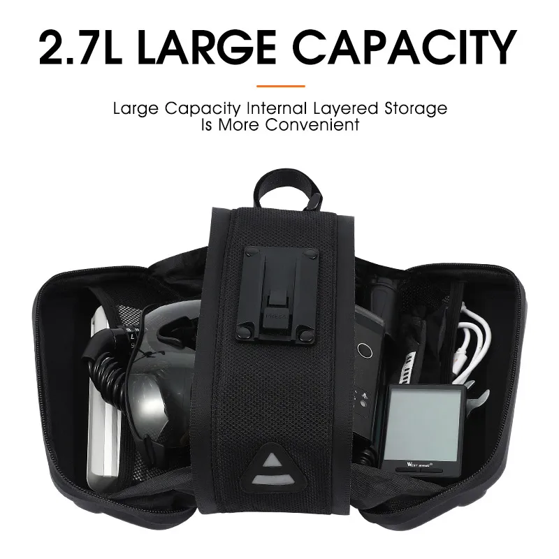 WEST BIKING Waterproof Bicycle - Saddle Bag Under Seat 评论和价格