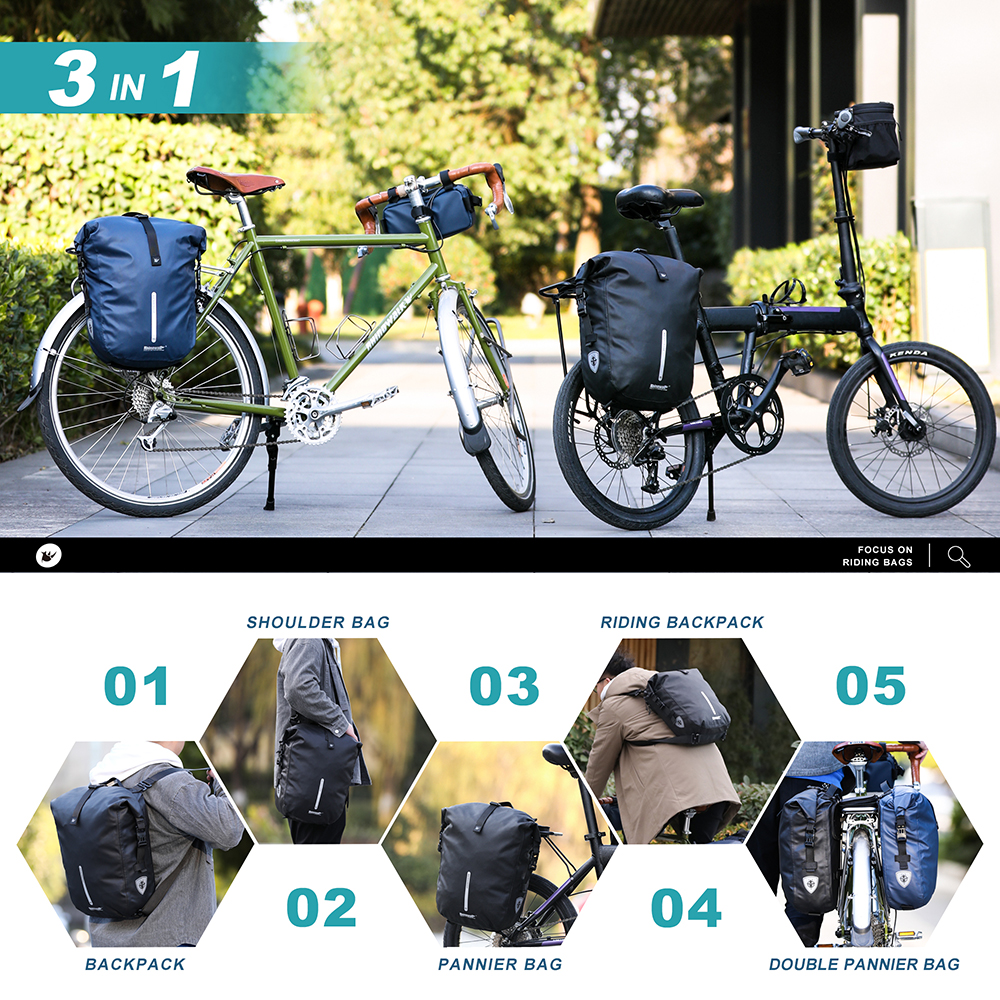 Rhinowalk Waterproof Bike Pann - Panniers Waterproof Rear 评论和价格