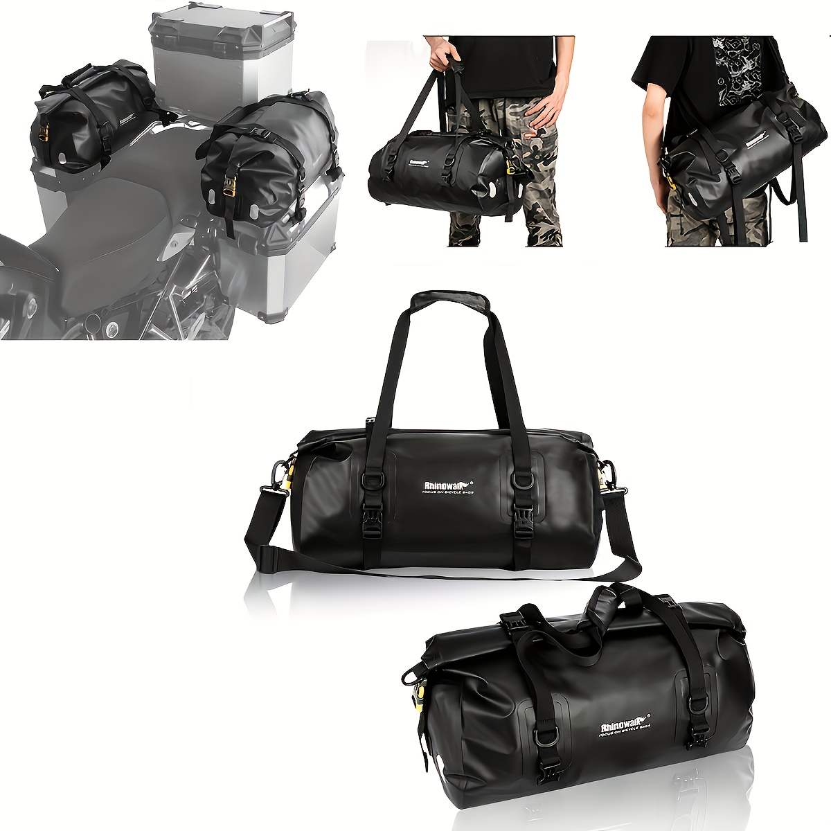 Rhinowalk Bike Rear Seat Bag W - Panniers Waterproof Rear 评论和价格