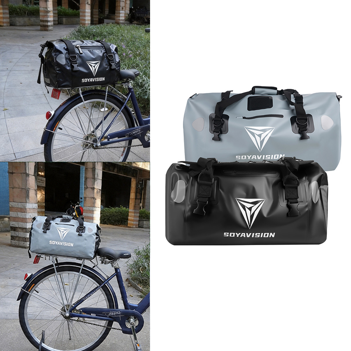 Cycling Bicycle Bike Rear Seat - Panniers Waterproof Rear 评论和价格