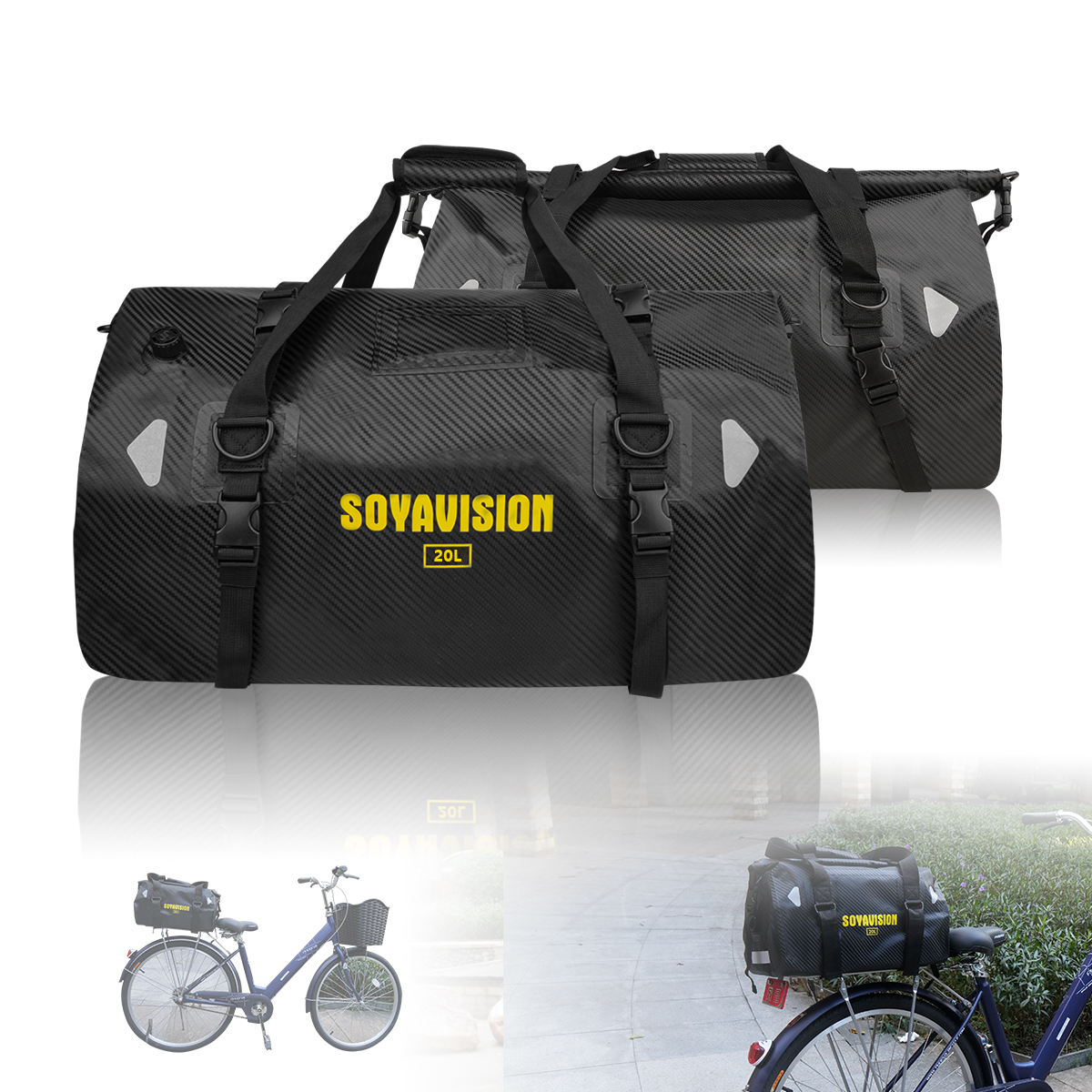 Cycling Bicycle Bike Rear Seat - Panniers Waterproof Rear 评论和价格