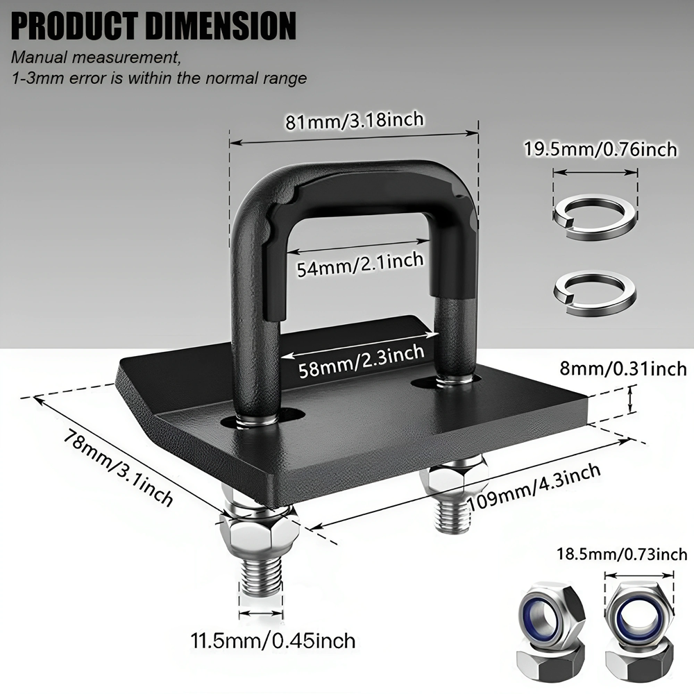 Universal U-Bolt Anti-Rattle S - U Lock Heavy Duty 评论和价格