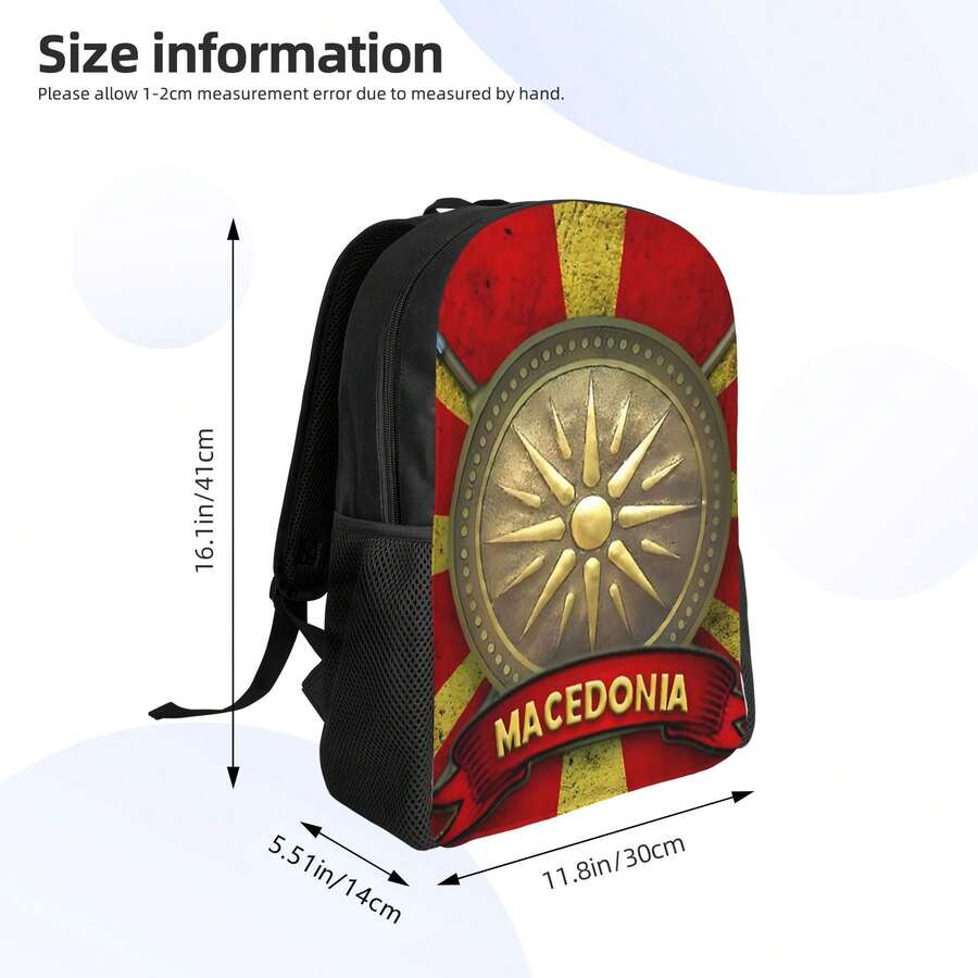 Unisex Printed Backpack For Ou - Cycling Commute 评论和价格