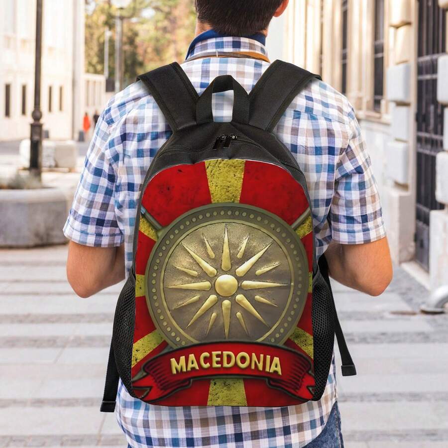 Unisex Printed Backpack For Ou - Cycling Commute 评论和价格