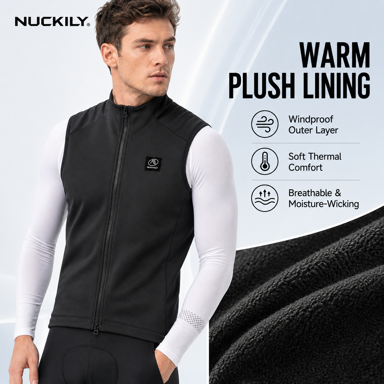 NUCKILY Men Cycling Vest Windp - Reflective Vest Cycling 评论和价格