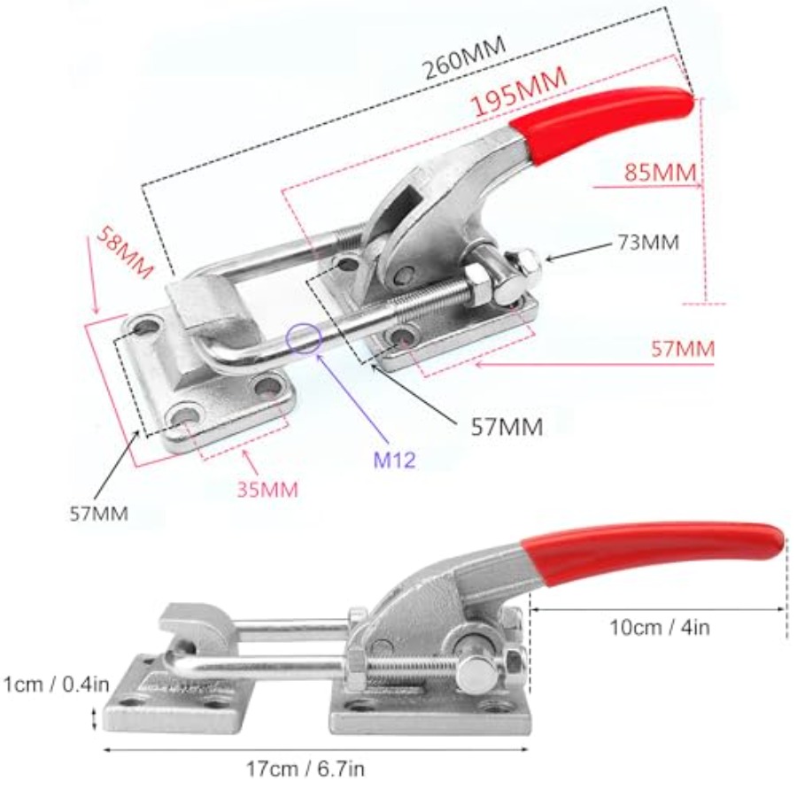 0. Inch Heavy Duty Large Toggl - U Lock Heavy Duty 评论和价格