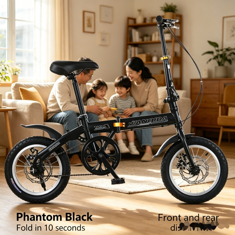 New 12 14 Inch Mini Folding Bi - Commuting With Bike 评论和价格