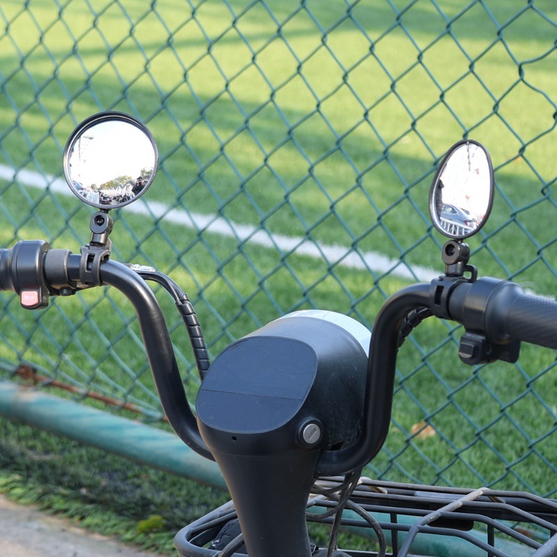 1-4PCS Bicycle Rearview Mirror - Mirror Handlebar Convex 评论和价格