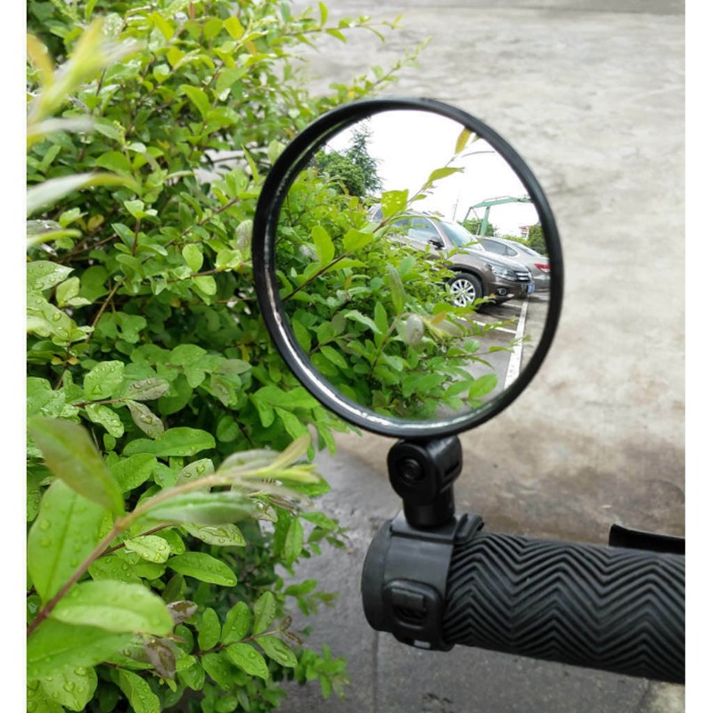 1-4PCS Bicycle Rearview Mirror - Mirror Handlebar Convex 评论和价格