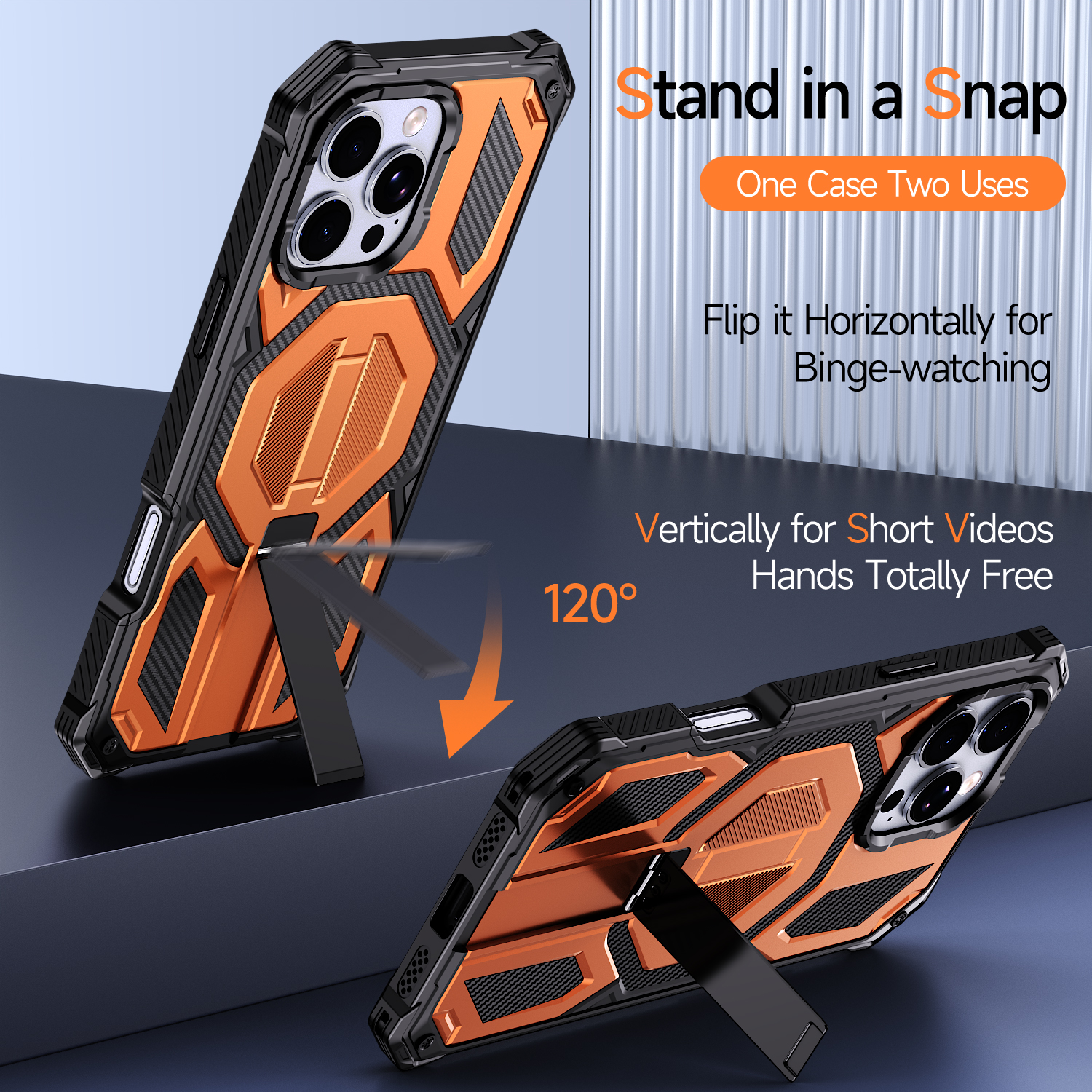 For iPhone 17E 16E 17 16 15 14 - Kickstand Adjustable 评论和价格